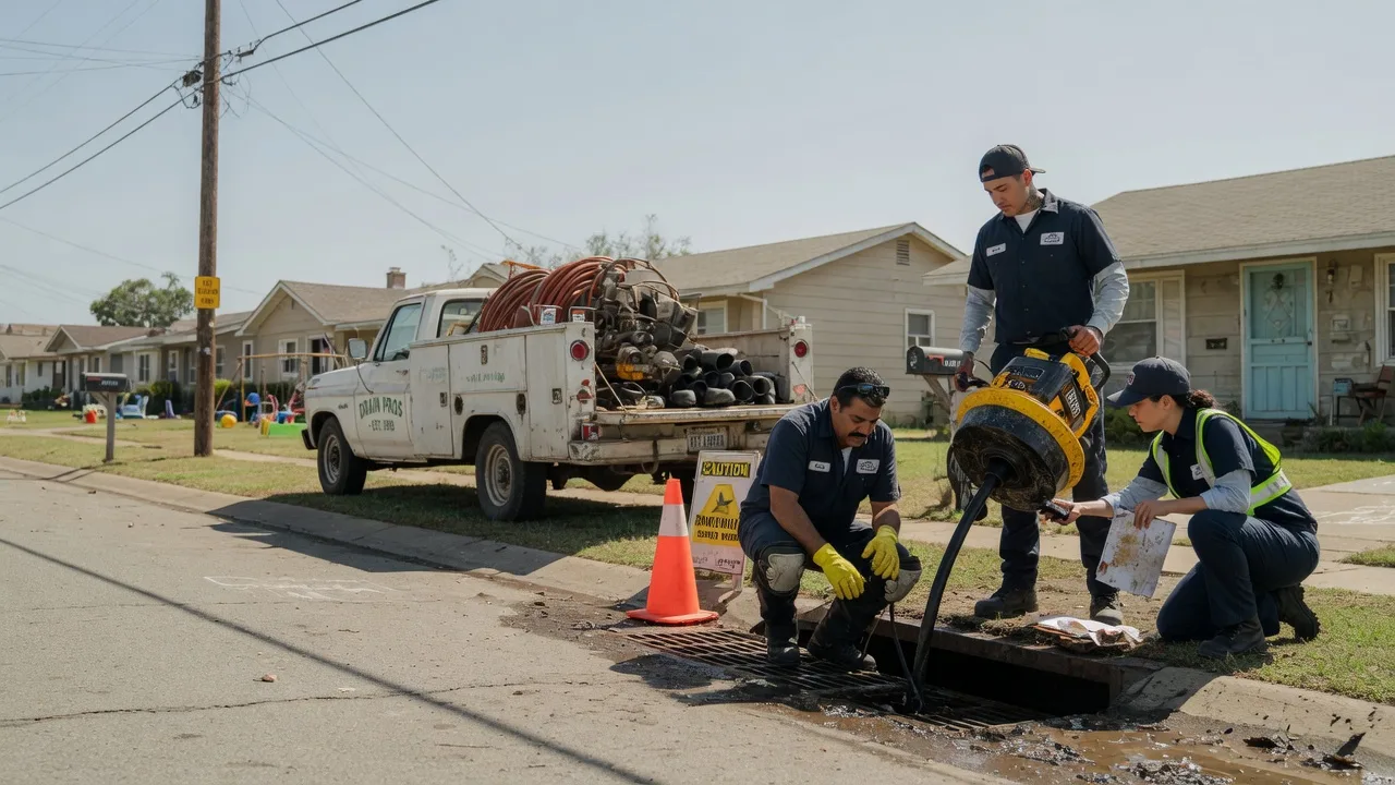 Drain Cleaning in Woodbine, GA near me